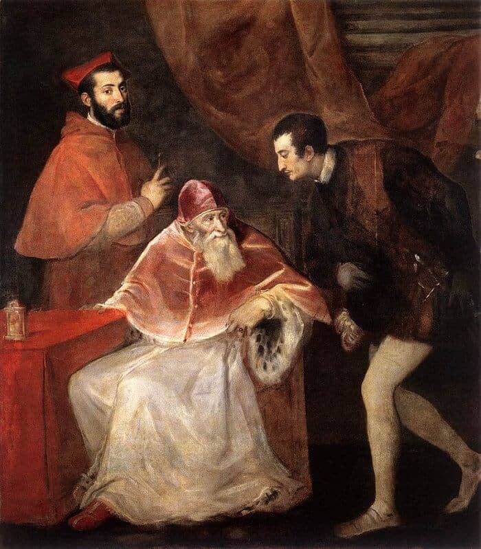 Pope Paul III and His Grandsons, by Titian