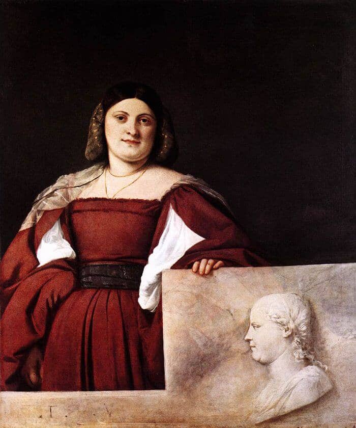 Portrait of a Woman, 1510 by Titian