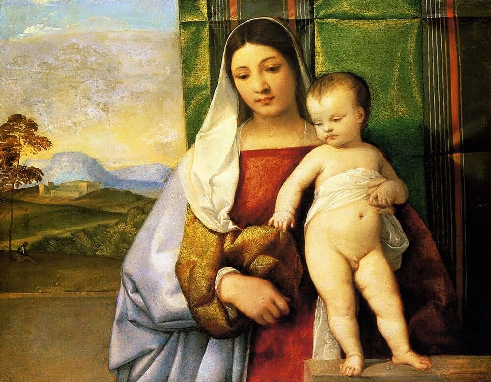 The Gypsy Madonna, 1510 by Titian