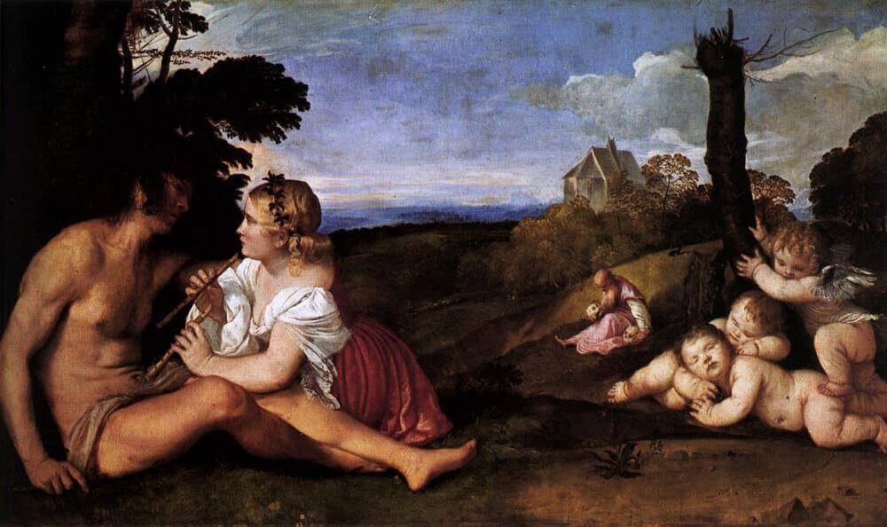 Three Ages of Man, 1515 by Titian