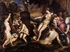 Diana and Callisto by Titian