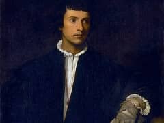 Man with a Glove by Titian