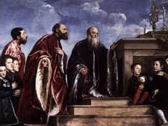 Portrait of the Vendramin Family by Titian