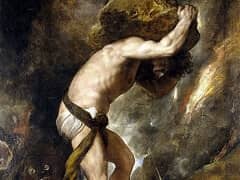 Sisyphus, by Titian