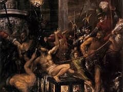The Martyrdom of St Lawrence by Titian