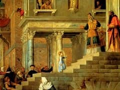 The Presentation of the Virgin in the Temple by Titian