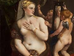 Venus with a Mirror by Titian