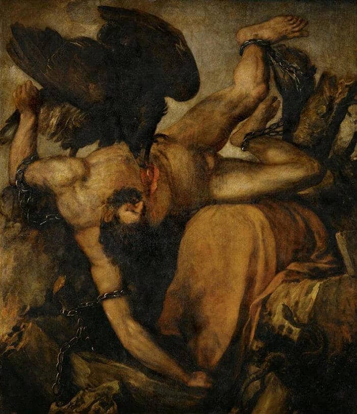 Tityus, 1548 by Titian