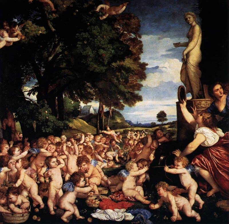 Worship of Venus, 1516 by Titian